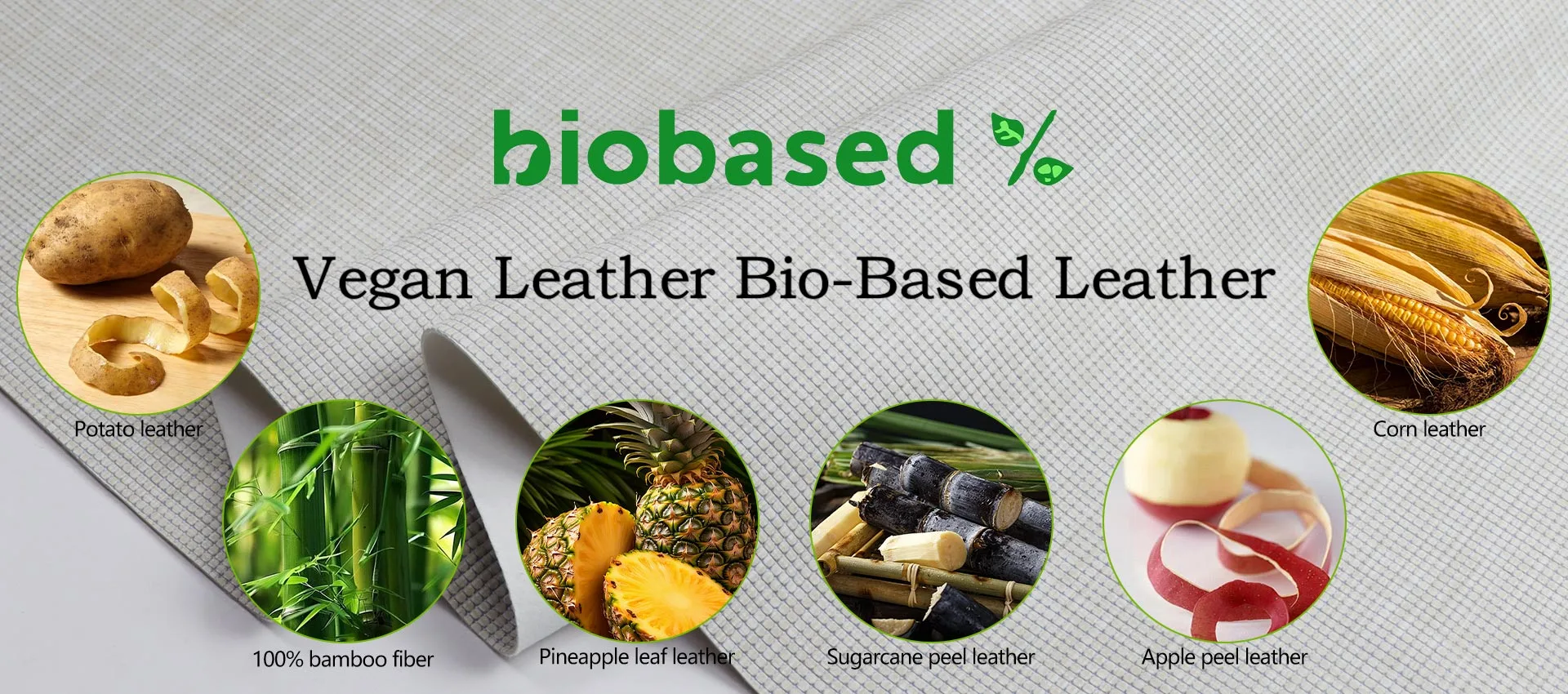 Furnizor de piele vegană pe bază de bio