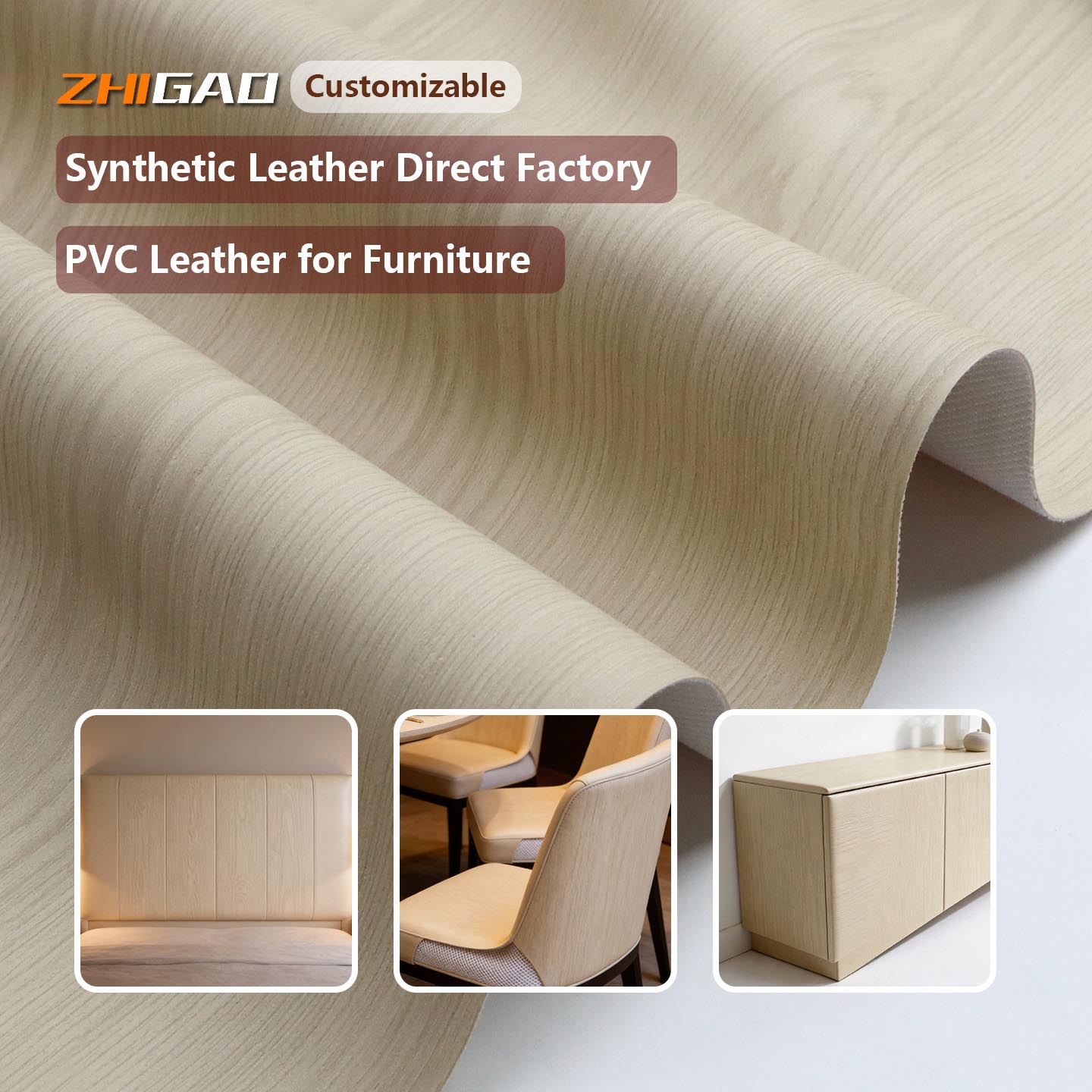 Fabrica de piele Zhigao: soluții inovatoare de piele din PVC pentru mobilier modern și mobilier moale Fabrica de piele Zhigao: soluții inovatoare de piele din PVC pentru mobilier modern și mobilier moale