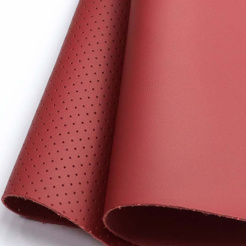 Perforated Microfiber Leather Punching Cars Seats Interior Fabric