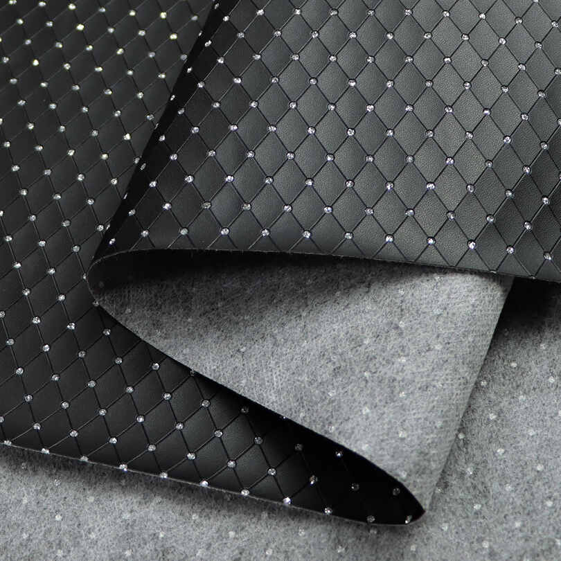 Diamante Imitație piele PU Cutii de bijuterii Ambalare țesătură