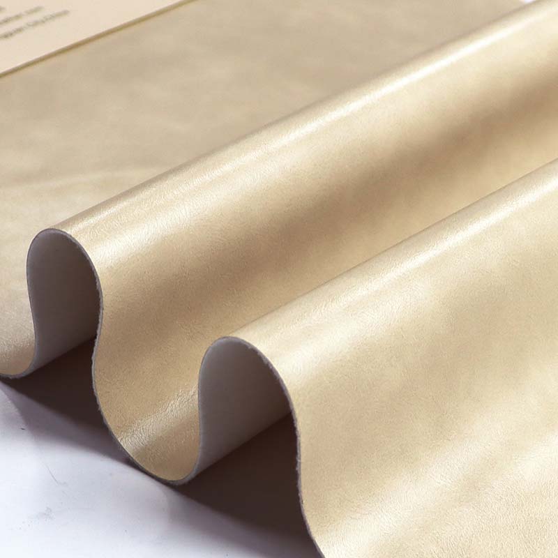 Țesătură pentru scaune din imitație de piele PVC uleiată în două tonuri