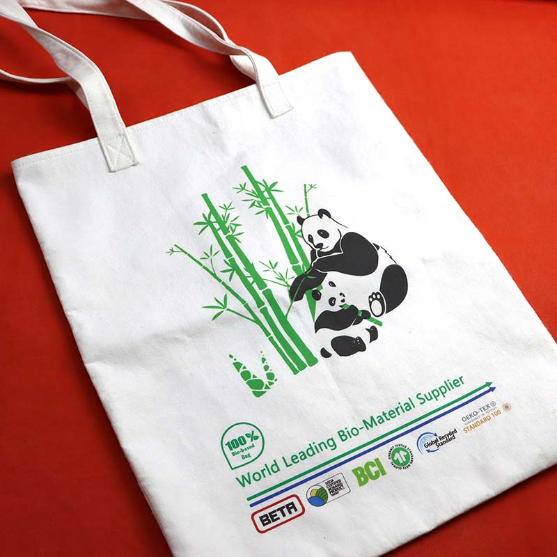 Material pentru genți din piele vegană din fibră de bambus