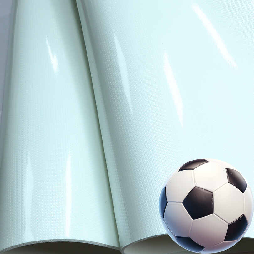 Material din piele PU strălucitoare cu oglindă de cristal pentru mingi de fotbal
