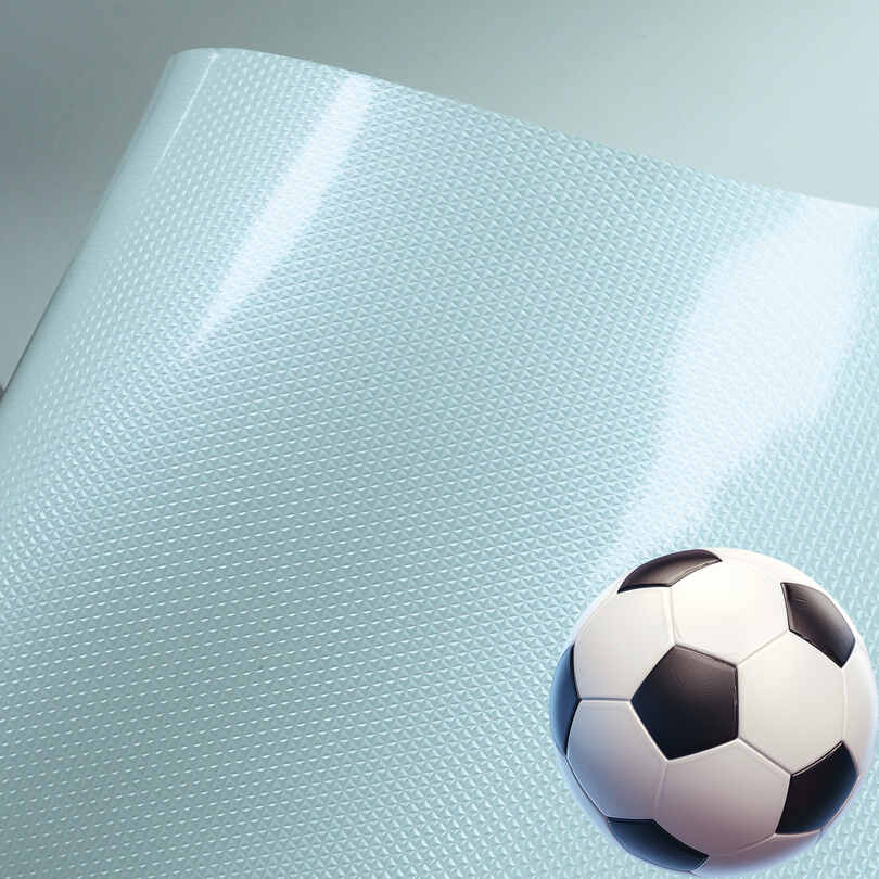 Material din piele PU strălucitoare cu oglindă de cristal pentru mingi de fotbal