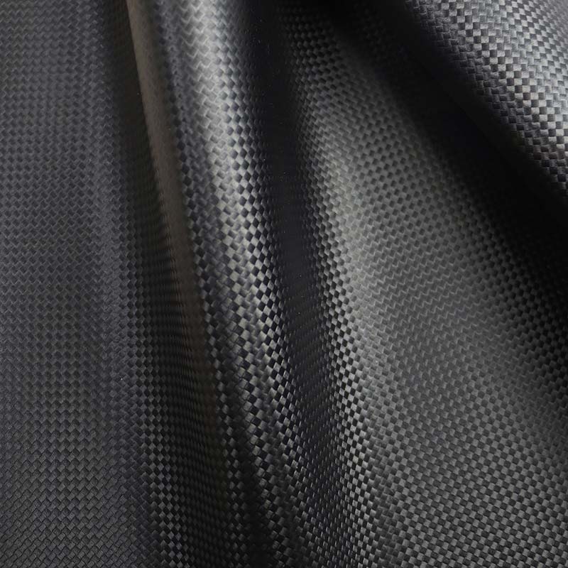 Fibră de carbon PVC Piele sintetică Țesătură pentru interiorul mașinii Fibră de carbon PVC Piele sintetică Țesătură pentru interiorul mașinii